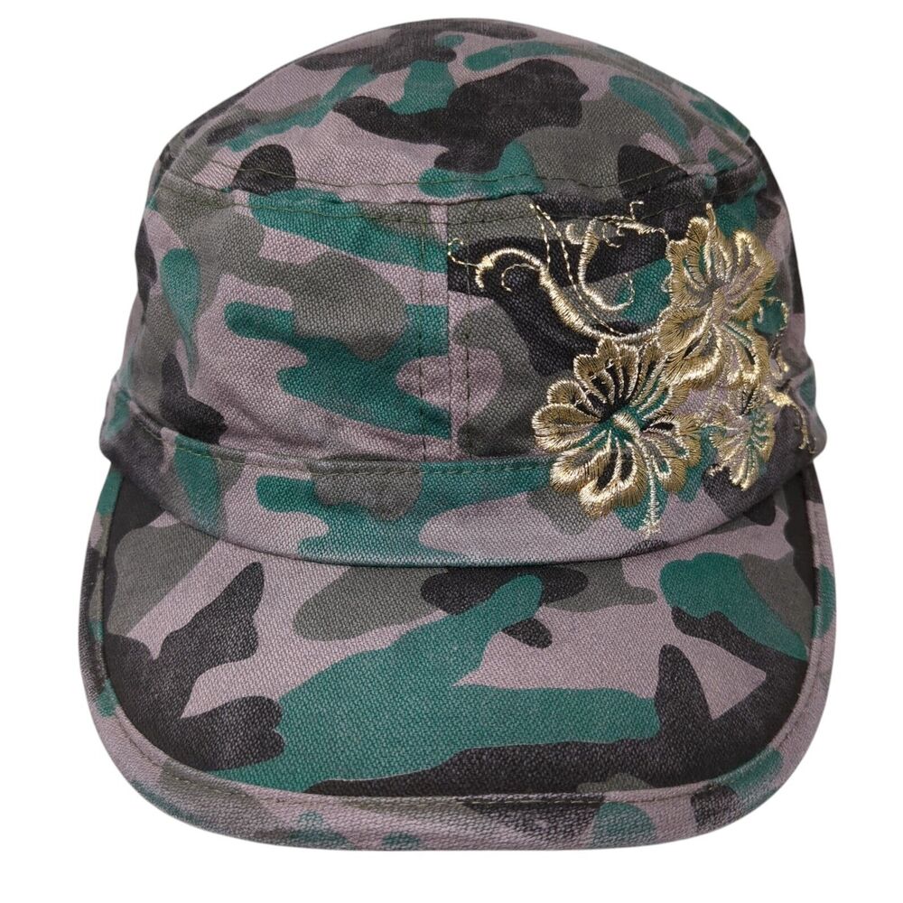 Scala Pronto Strapback Cadet Army Hat Multi One S… - image 1
